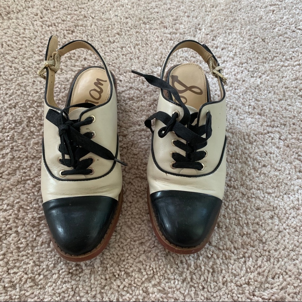 Sam Edelman Damian Cap-Toe Slingback Oxford